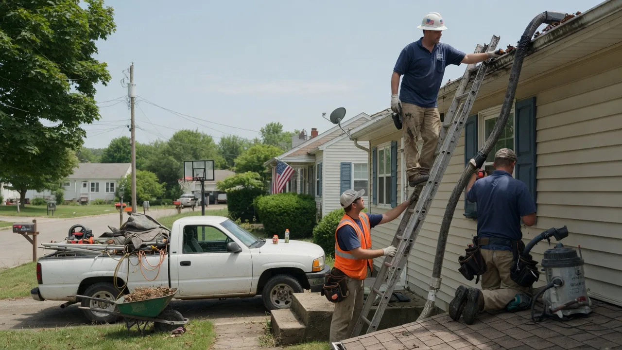 Gutter Installation in Venedocia, OH near me